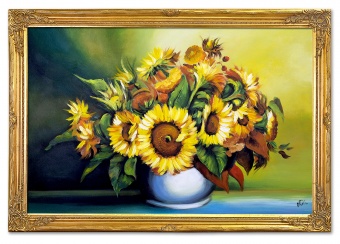 Sunflowers Handcrafted Oil Paintings Canvas Oil Painting Picture G119190