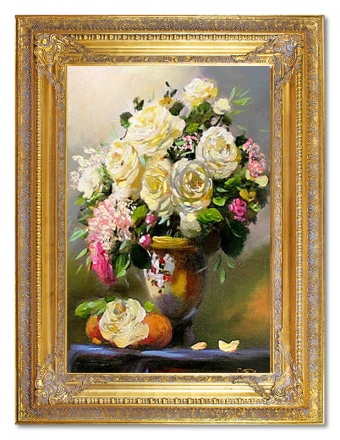 Flower bouquet handmade oil paintings canvas oil painting picture G17435