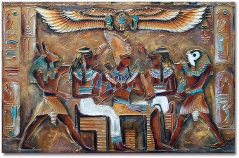 "Gods of Ancient Egypt" Handcrafted Oil Paintings Canvas G02742