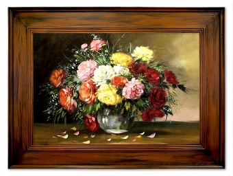 Colorful flowers handcrafted oil paintings canvas oil painting G94171