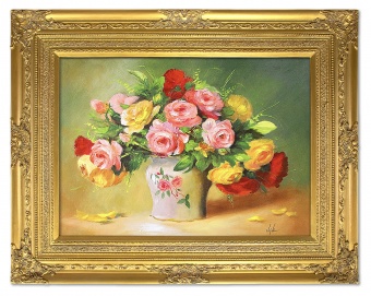 "Flower Splendor" Handcrafted Oil Paintings Canvas Oil Painting Picture G120068