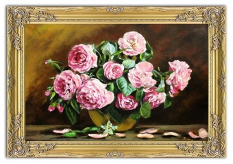 Rose bouquet handmade oil paintings canvas oil picture image G94177