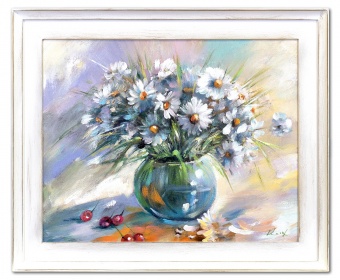 Flower bouquet handmade oil paintings canvas oil painting picture G15805