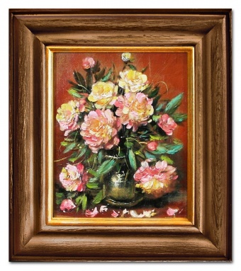 Bouquet Handmade Oil Paintings Canvas Oil Painting Picture G01259