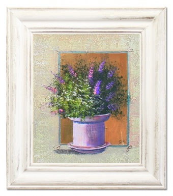 Flowering Pot Handicraft Oil Paintings Canvas Oil Picture Image G14954