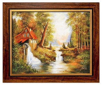 Autumn landscape handmade oil paintings canvas oil picture image G04501