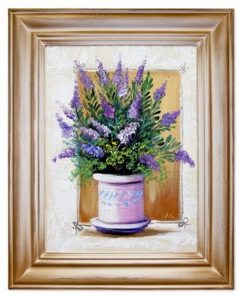 Lavender flowers handmade oil paintings canvas oil painting picture G06339