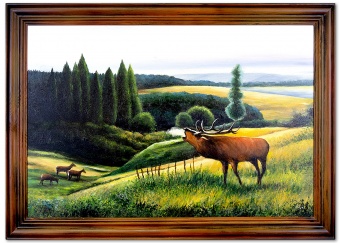 "Call of the Wild" Handcrafted Oil Paintings Canvas Oil Painting Picture G98937