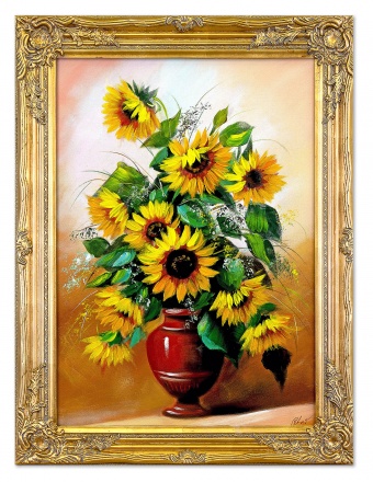 Sunflowers Handcrafted Oil Paintings Canvas Oil Painting Picture G01904