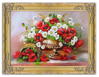 Flower bouquet scene handmade oil paintings canvas oil painting picture G16688