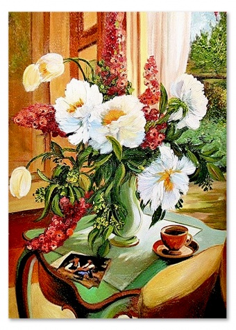 Flower still life handmade oil paintings canvas oil picture G119960