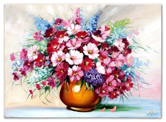 Bouquet Handwork Oil Paintings Canvas Oil Painting Picture G119112