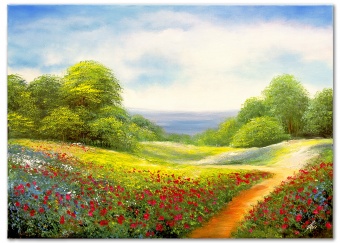 Spring Landscape Handwork Oil Paintings Paintings Canvas Oil Painting G119349