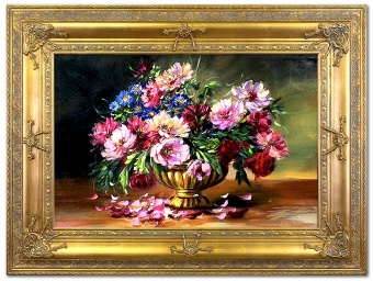 Bouquet Handicraft Oil Paintings Canvas Oil Painting Picture G93893