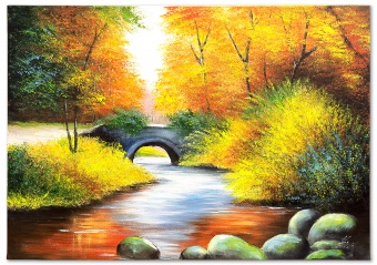 Autumn landscape handmade oil paintings canvas oil painting picture G119015