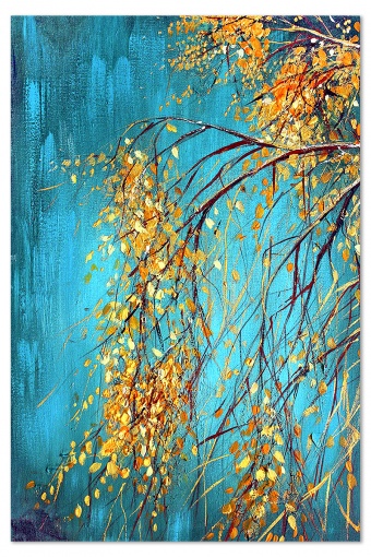 Autumn leaves handmade oil paintings canvas oil painting picture G99771