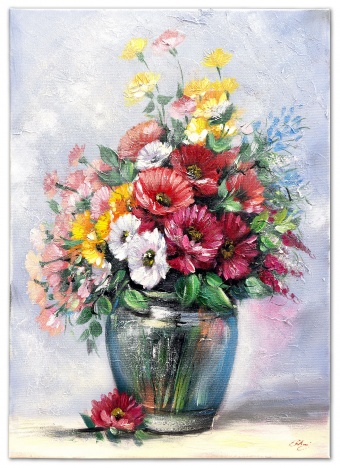 Bouquet Handmade Oil Paintings Canvas Oil Painting Picture G119122