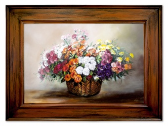 Bouquet Handicraft Oil Paintings Canvas Oil Painting Picture G120327