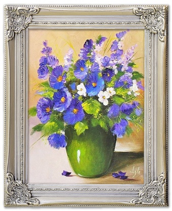 Bouquet Handwork Oil Paintings Canvas Oil Painting Picture G06656