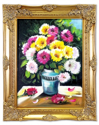 Flower Splendor Handcrafted Oil Paintings Canvas Oil Painting Picture G05942