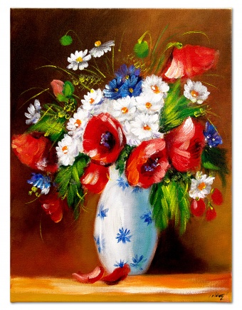 Bouquet Handmade Oil Paintings Canvas Oil Painting Picture G119656