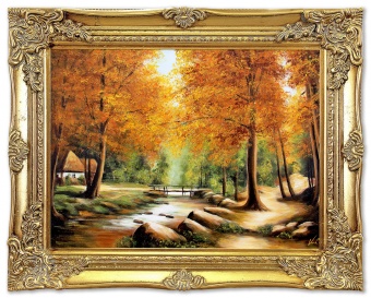 Autumn Dream Handicraft Oil Paintings Paintings Canvas Oil Painting Picture G01389