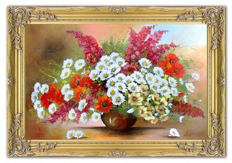 Flower bouquet handmade oil paintings canvas oil painting picture G03999