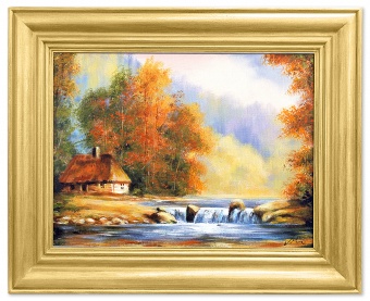 Autumn Landscape Handicraft Oil Paintings Canvas Oil Painting Picture G119652