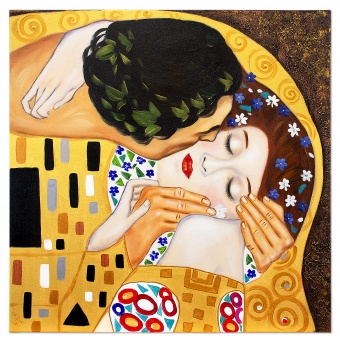 The Kiss Handmade Oil Paintings Canvas Oil Painting Picture Images G120214