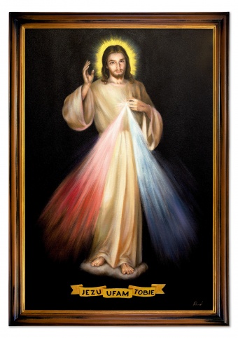 Jesus the Merciful Handicraft Oil Paintings Canvas Oil Painting G119943