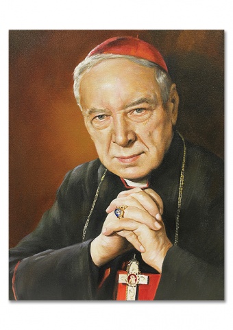 Portrait of the Cardinal Handcrafted Oil Paintings Paintings Canvas Oil Painting G117265