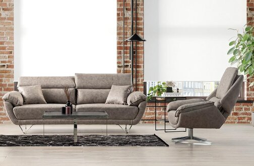 Sofa landscape Cozy sofa 3+1 relaxation sofa sofa set couch