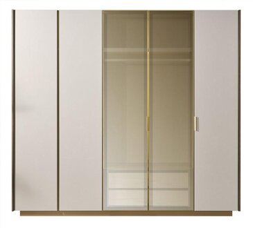 Wardrobe closet dressing cabinet wardrobe cabinet cabinets 5-door