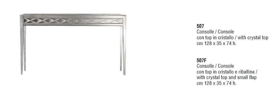 Italian furniture side table console table designer table living room table