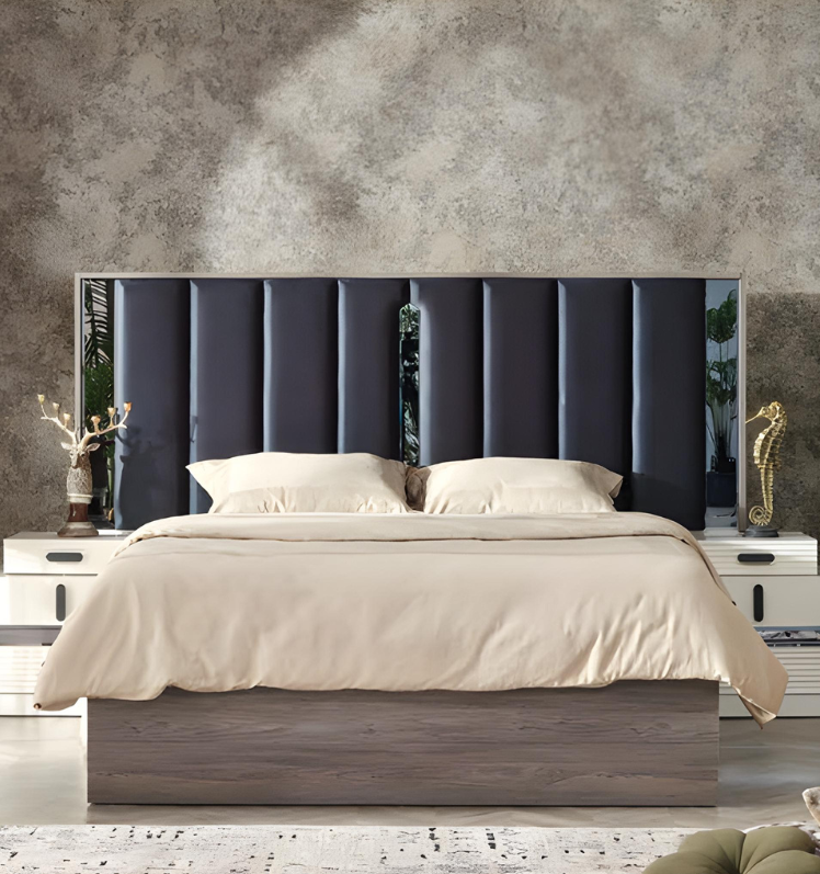 Design Model Bed Luxury Bedroom Beds Designer Modern Gray