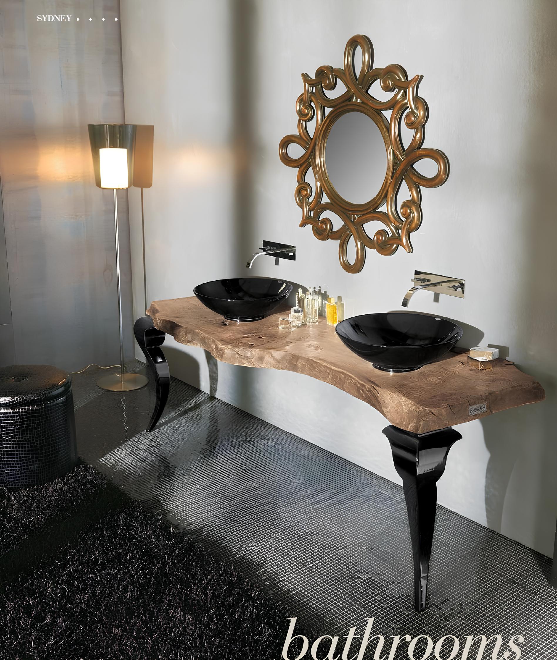 Sink table bathroom design tables sink Italian furniture new