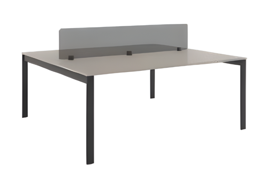 Stylish office desk black gray luxury office furniture office desk employee