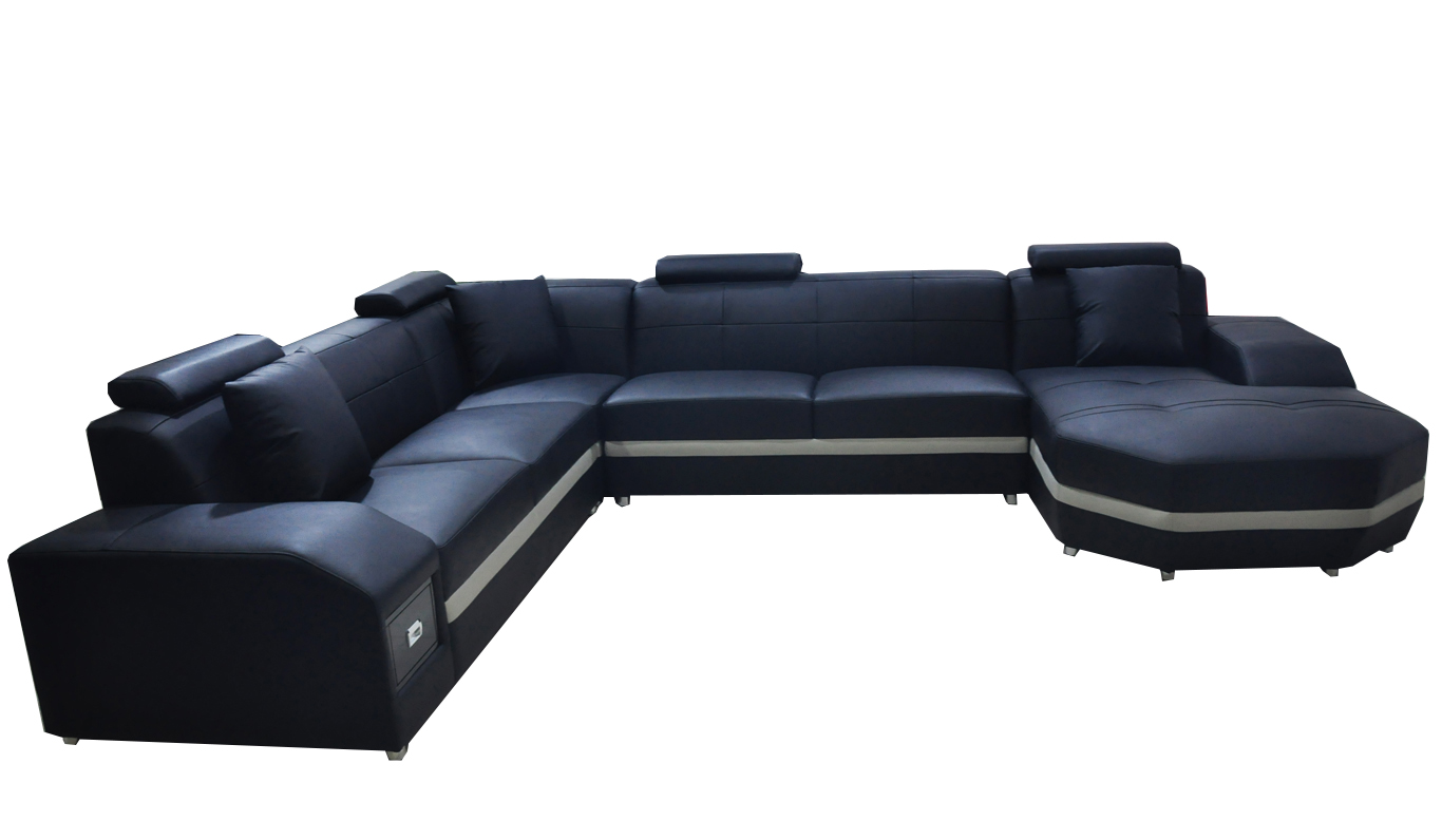 Sofa Corner Sofa Design Upholstered Corner Couch Living Landscape Corner Set U-Shape + USB