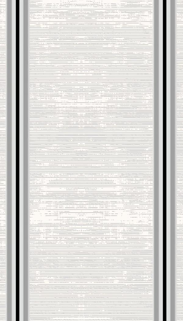 Carpet Rug Low-Pile Gray Black Lines Foyer Hallway Porch Rugs