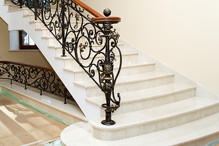 Natural stone steps stair treads marble custom manufacturing - price inquiry - offer