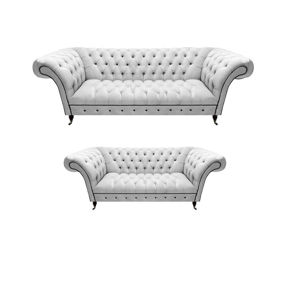 Sofa set 2-piece sofa three-seater with two-seater couch design furniture Chesterfield