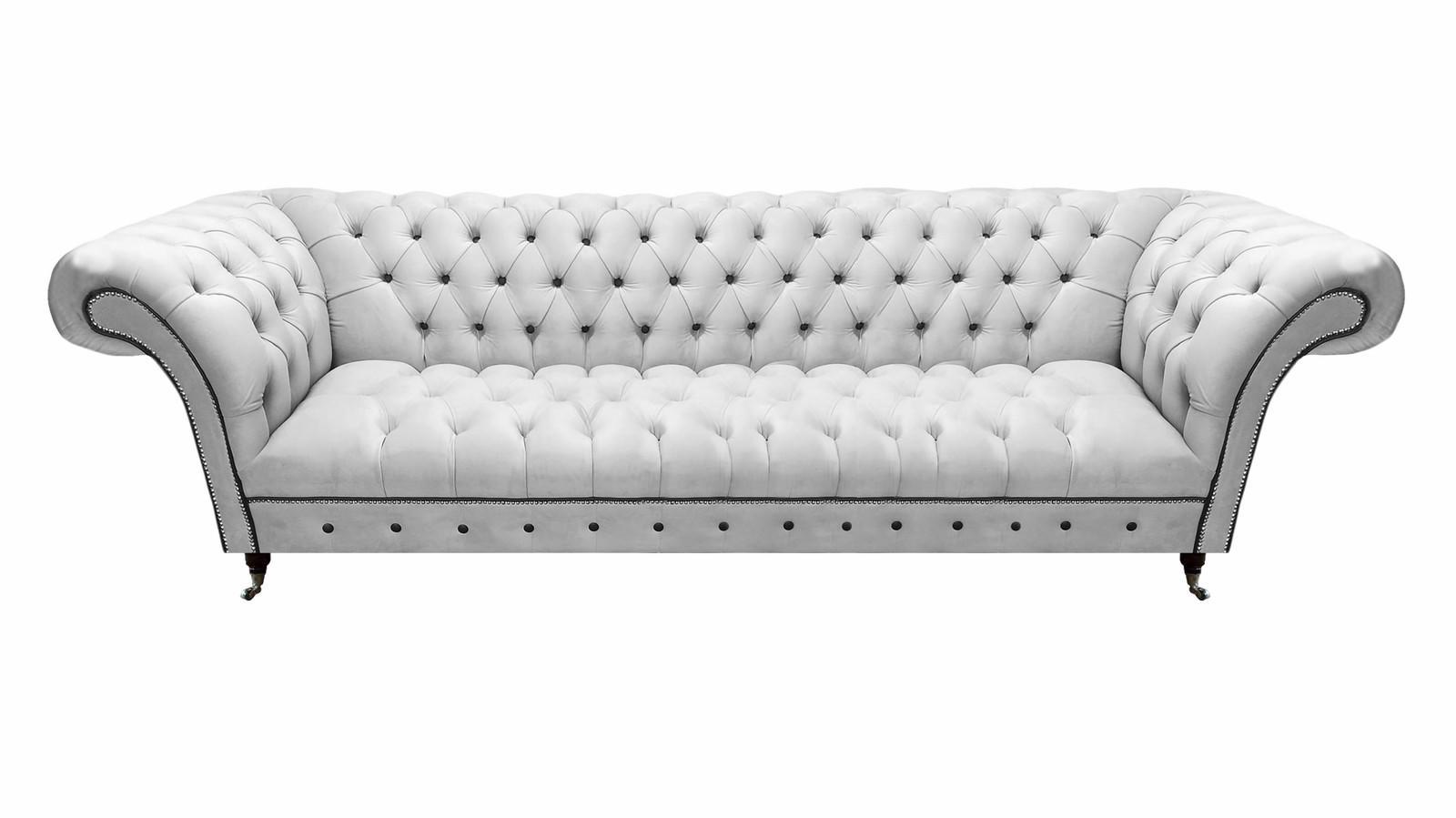 Sofa Four Seater Couch Modern Chesterfield Upholstered Sofa Living Room Upholstered Sofa