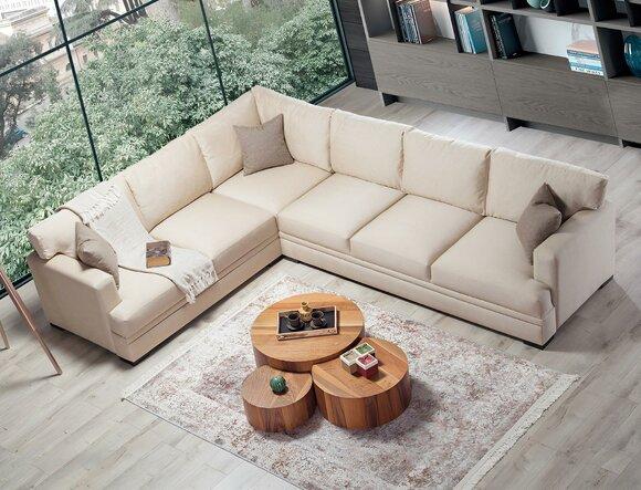 Corner sofa living room design furniture luxury sofa L-shape modern furnishings