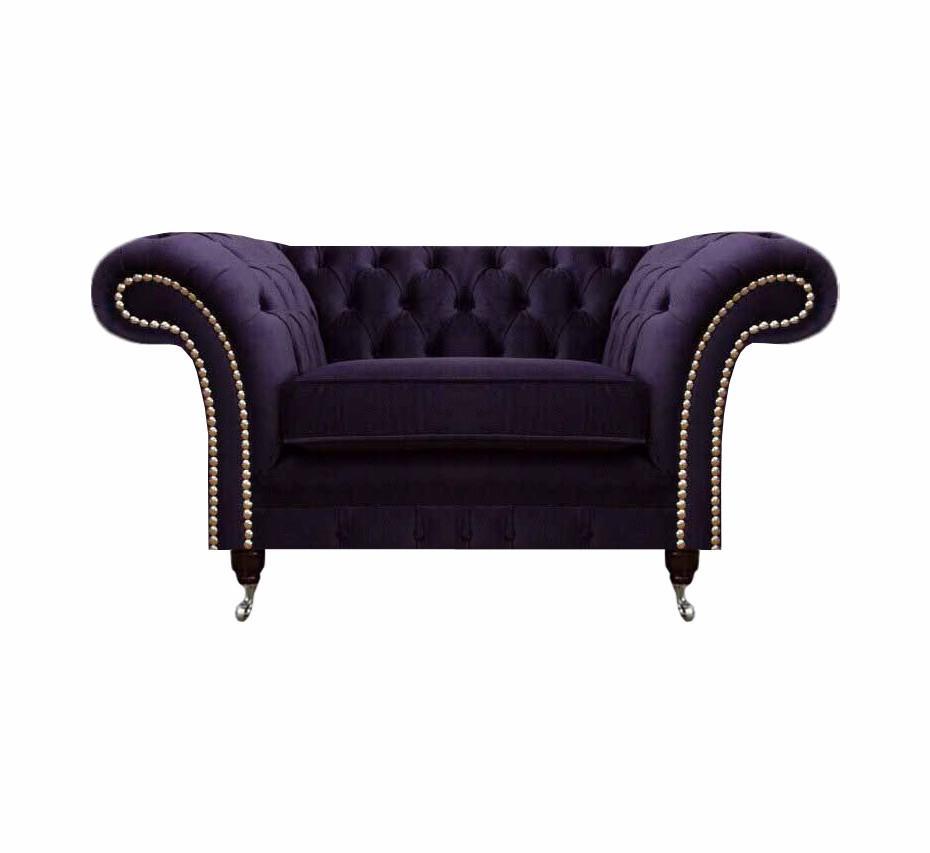 Living room armchair new design luxury chesterfield upholstered furniture textile