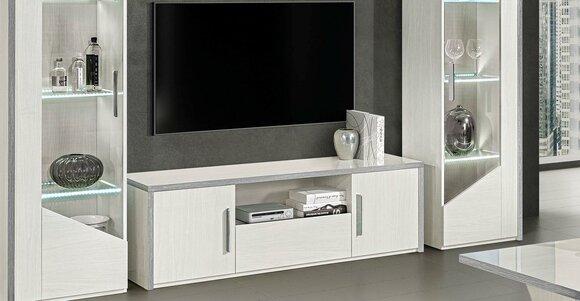 rtv Design Sideboard TV Low Luxury Chest of Drawers Modern White Furniture New