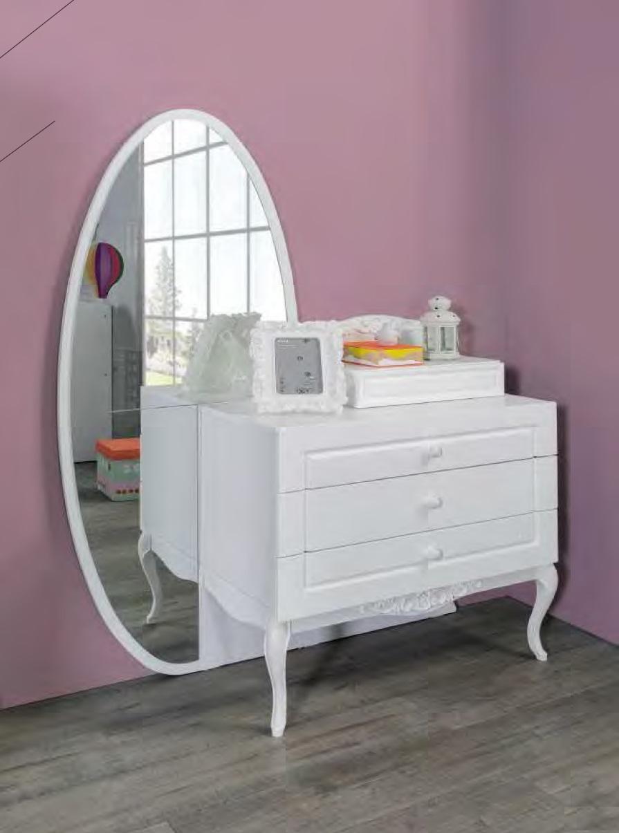 Modern Chest Of Drawers Wood Bedroom Youth Children Room White Furniture Design New