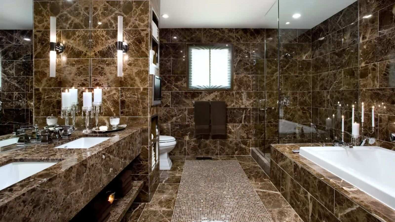 30x30 25m² marble floor natural stone floor covering tiles bathroom shower