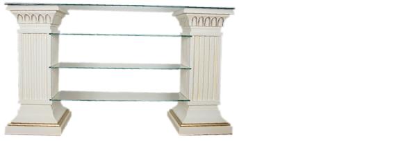 Design Display Case Shelf Glass Column Cabinet Showcases Shelves Cupboard Living Room 1848