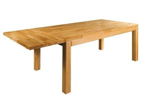 Dining table solid table real wood tables oak dining room solid 160x90cm new