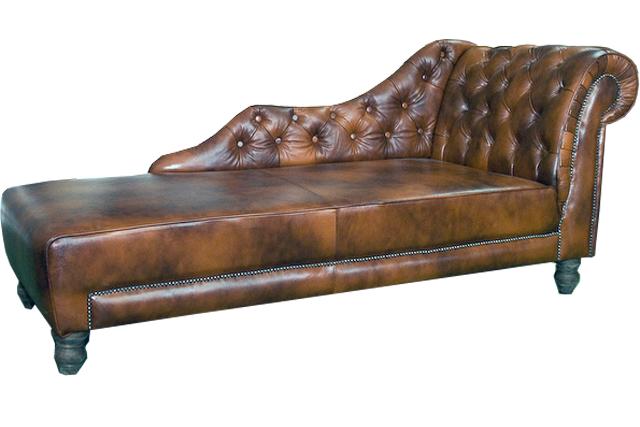 Chaise Longues Chesterfield Lounger Chaise Leather Textile Fabric Sofa Relax New Luton